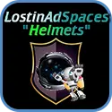 Lost in Ad Spaces Helmet Badge Collection